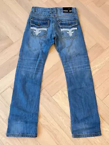 Jeans Peviani, pantaloni urban street taglia 30, stonewash retrò vintage - Foto 1 di 11
