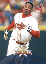 1995 National Packtime Baseball Card #16 Kenny Lofton