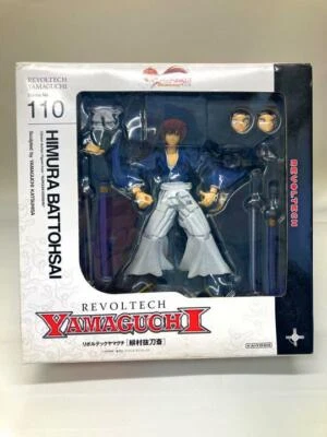Figura de acción Rurouni Kenshin Himura Battohsai Revoltech Yamaguchi 110 KAIYODO Foto 1 de 4