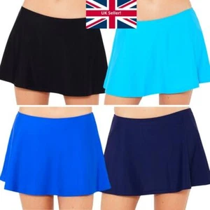 Scuba Women's Mix & Match Swim Skirt With Attached Brief Bottoms UK Seller 10-22 - Picture 1 of 49