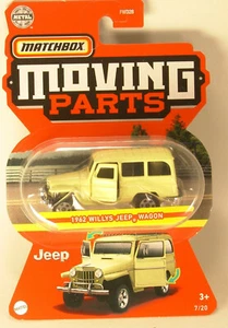 Matchbox Moving Part 2021 #7/20 - 1962 Willys Jeep Wagon - Imagen 1 de 1