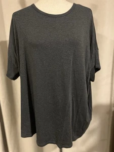 Camiseta Eileen Fisher para mujer cuello redondo cuadrada carbón XL NUEVA CON ETIQUETAS Precio de venta sugerido por el fabricante 98 USD - Imagen 1 de 5