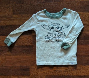 Star Wars Langarmshirt Kinder 18-24 Monate Kleinkind Grogu, leicht fleckig - Bild 1 von 6