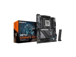 GIGABYTE X870 GAMING X WIFI7 AM5 LGA 1718, ATX, DDR5, 4x M.2, PCIe 5.0, USB4, - Picture 1 of 5