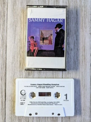 Sammy Hagar Standing Hampton 1981 Cassette Tape Heavy Metal - Image 1 of 4