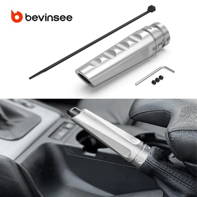 Aluminum Handbrake Brake Handle Cover For BMW 5 Series 525i 530i E39 E34 E60 M5 - Image 1 of 4