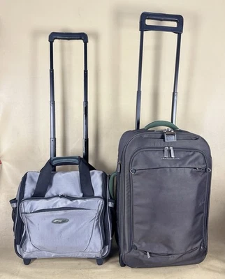 Briggs & Riley Transcend Set 15” Rolling Cabin Bag & 22” Exp Upright Suitcase - Image 1 of 4