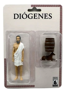 DIOGENES of SINOPE Custom Figur - Zynischer Philosoph Fasshund ~ Sammlerstück - Bild 1 von 4
