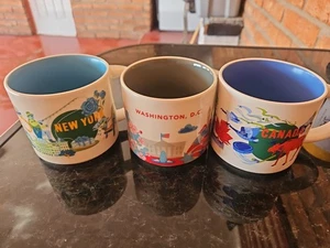 Starbucks NEW YORK,D.C &Canada Discovery Series Mug 14oz New Never Used.  - Picture 1 of 3