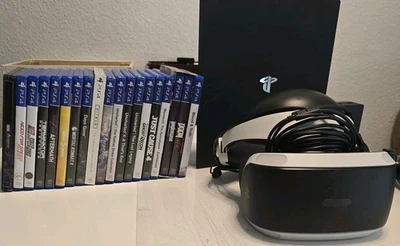 +++++PS4 Pro 500GB Console +VR Glasses +19 Games++++++GREAT DEAL!!!!! - Image 1 of 4