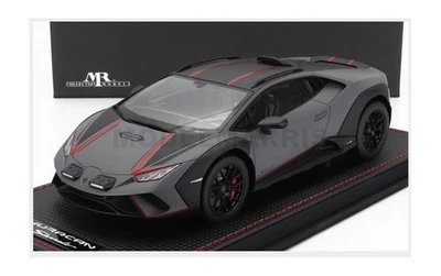 MR-MODELS LAMBO057F LAMBORGHINI - HURACAN N 63 STERRATO 2022 - CON VETRINA - WIT - Immagine 1 di 2