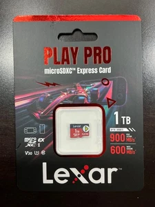 Tarjeta Lexar 1TB PLAY PRO microSDXC Express para Switch 2 - TOTALMENTE NUEVA / EN MANO - Imagen 1 de 1