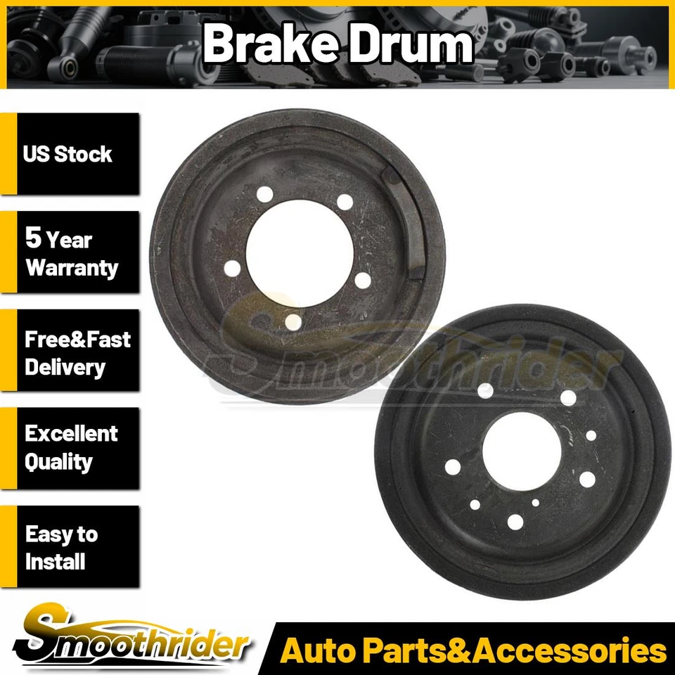 2 Front Rear Brake Drum Fits 1971 1972 1973 International Harvester Scout II - Image 1 of 4