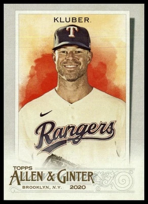2020 Topps Allen & Ginter #251 Corey Kluber - Image 1 of 2