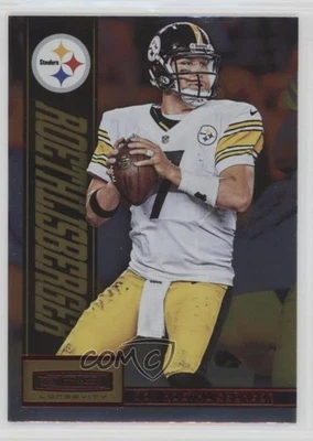 2013 Panini Rookies & Stars Longevity Ruby Ben Roethlisberger #77 - Image 1 of 2