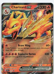 Charizard ex - 161 Promo Holo SV: Scarlet & Violet Promo Cards NM Pokémon - Picture 1 of 2