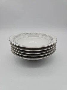 VTG Style House Fine China Japan Duchess Set of 5 Berry Dessert Bowls 5 1/5" - Picture 1 of 8