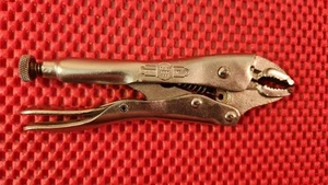 VISE GRIP 5WR LOCKING PLIERS, PETERSEN MFG. CO. DEWITT NEBR., MADE IN THE U.S.A. - Picture 1 of 7