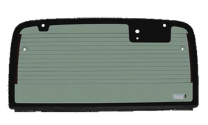 FITS JEEP WRANGLER LIFTGATE CLEAR GLASS 97-02 UN-HEATED WITH LOWER SEAL ATTACHED - Picture 1 of 2
