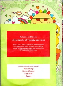 TWEETY, STYLE GUIDE, LITTLE WORLD OF TWEETY SECTIONS, VERY RARE, NM W/CD - Picture 1 of 2