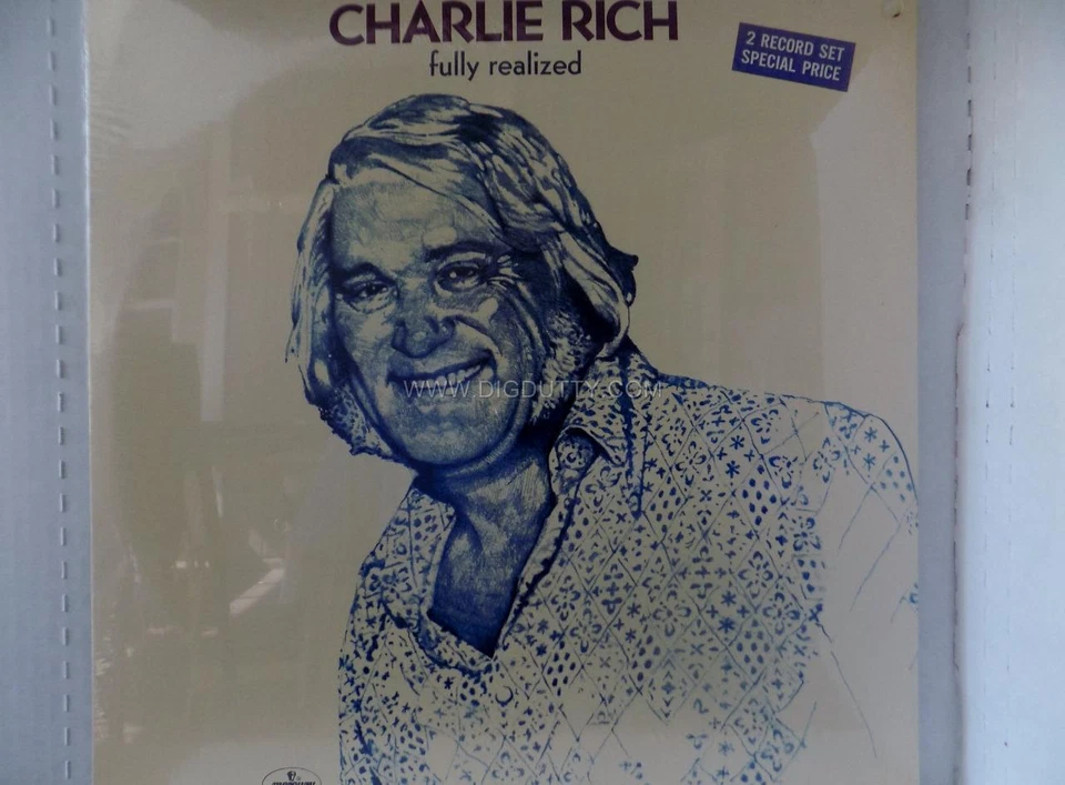 Charlie Rich FULLY REALIZES - Vinyl Double LP  Sealed NEW - Image 1 of 1