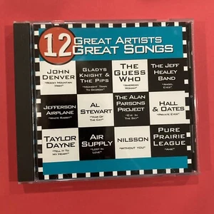 12 Great Artists 12 Great Songs by Various Artists (CD, 1995, RCA) - Foto 1 di 5