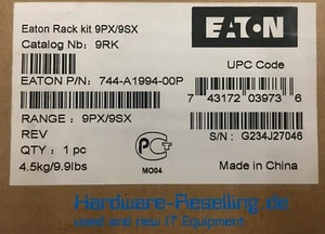Kit De Rack Eaton 9PX/9SX Montage Pour Eaton 9PX/SX UPS NEUF & OVP - Zdjęcie 1 z 4