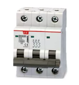 LS IS BK63H Miniature Circuit Breakers 3P 16A to 63A Rated Current Frame 63F - Picture 1 of 2