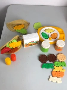 Vintage Fisher Price Food Fun Lot mit Essen Baby's Mealtime Tacos etc UNVOLLSTÄNDIG - Bild 1 von 11