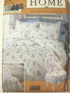 Simplicity 9157 sheer BEDROOM ACCESSORIES Prism  uncut fabric sewing pattern - Picture 1 of 3