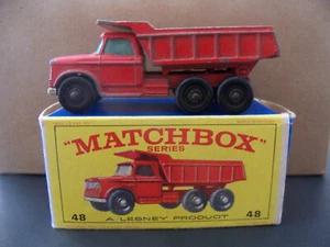 MATCHBOX LESNEY VINTAGE DODGE DUMPER TRUCK IN OVP - Bild 1 von 6