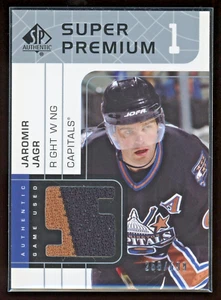 2002-03 SP Authentic Super Premium Jerseys /599 Jaromir Jagr #SP-JJ HOF - Picture 1 of 2