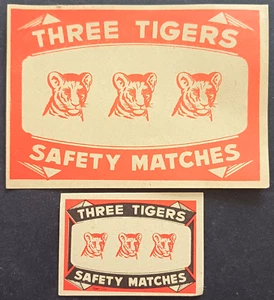ISRAEL 2 Matchbox labels Intended for export, Large and small labels - Picture 1 of 1