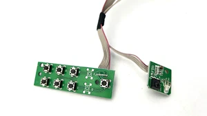 Keyboard And Receiver Of Signal ATSC-PM1320082-03 DVB-PS13209CA-06 - Picture 1 of 7