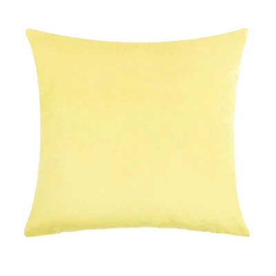 Funda de cojín lisa de terciopelo de felpa de Estados Unidos funda de almohada suave decoración de sofá 16-24 pulgadas Foto 1 de 4