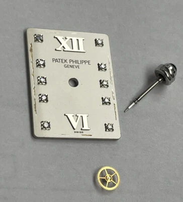 Patek Philippe Twenty 4 esfera plateada diamante con corona 💯 % auténtica Foto 1 de 4
