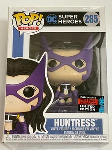 DC Comics Huntress 285 Funko Pop! NYCC 2019 exclusivo en protector GRATIS - Imagen 1 de 10