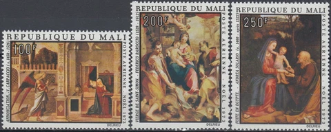 Mali Christmas Paintings 1973 MNH-5,50 Euro Cover