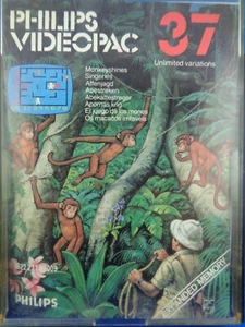 PHILIPS VIDEOPAC 37 -- MONKEYSHINES (CAJA DE PLÁSTICO) - Imagen 1 de 3