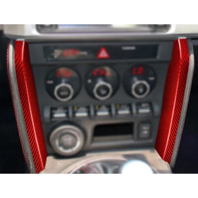 Real Carbon Fiber Center Console Panel Cover for Subaru BRZ Toyata 86 2013-2020 Foto 1 de 4