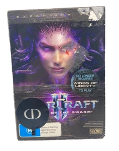 Starcraft II Heart of the Swarm Expansion Box Set PC Game Free Post - Picture 1 of 6