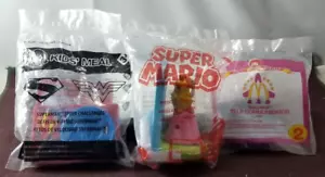 3 Toy Bundle, PRINCESS PEACH #7, TELECOMMUNICATOR #2, SUPERMAN SPEED CHALLENGES - Picture 1 of 8