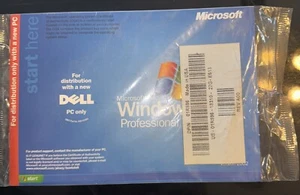 MICROSOFT WINDOWS XP PROFESSIONAL FULL OPERATING SYSTEM MS WIN PRO =NEW SEALED= - Picture 1 of 5