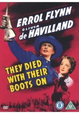 They Died With Their Boots On DVD Errol Flynn, Walsh (DIR) cert U Amazing Value - Image 1 of 2