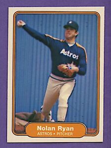 1982 Fleer #229 Nolan Ryan Sharp HOF Astros