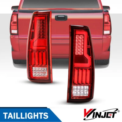 Luces traseras cromadas para Chevy Silverado 1999-2006 y GMC Sierra 1999-02 1500 2500 Foto 1 de 4