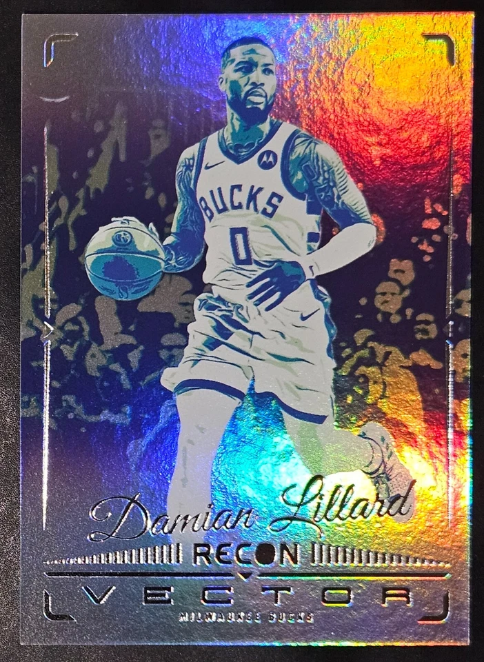Damian Lillard 2023-24 Panini Recon VECTOR Insert Card (no.13) - image 1 of 1