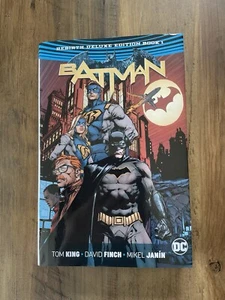 Batman: Renacimiento Edición Deluxe Libro 1 | Inglés HC | DC Comics | Tom King | Nuevo - Imagen 1 de 2