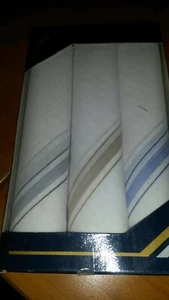 3 Herren Taschentücher in Geschenkbox - Bild 1 von 2
