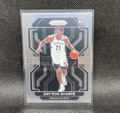 Day'ron Sharpe #281 Rookie Card 2021-22 NBA Prizm Nets RC - Image 1 of 2